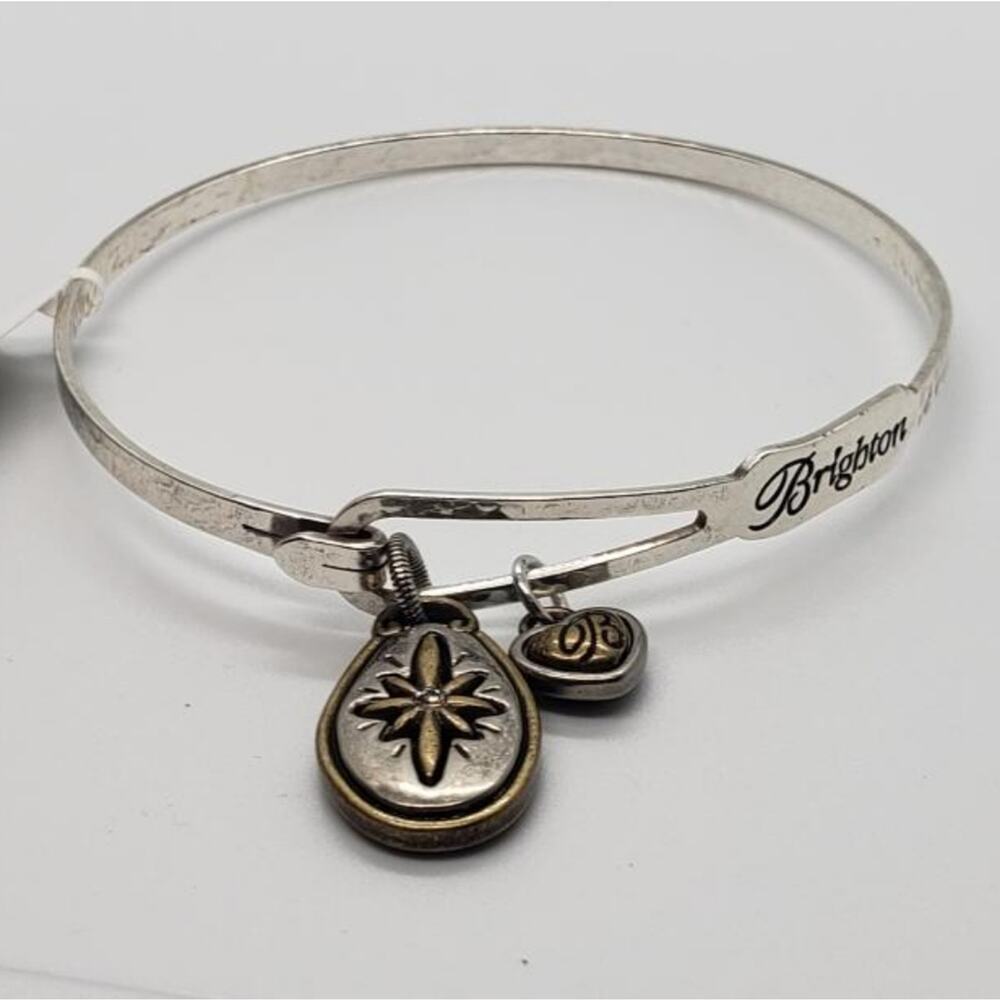 Brighton Joy to the World Charm Bangle Bracelet‎ NWT